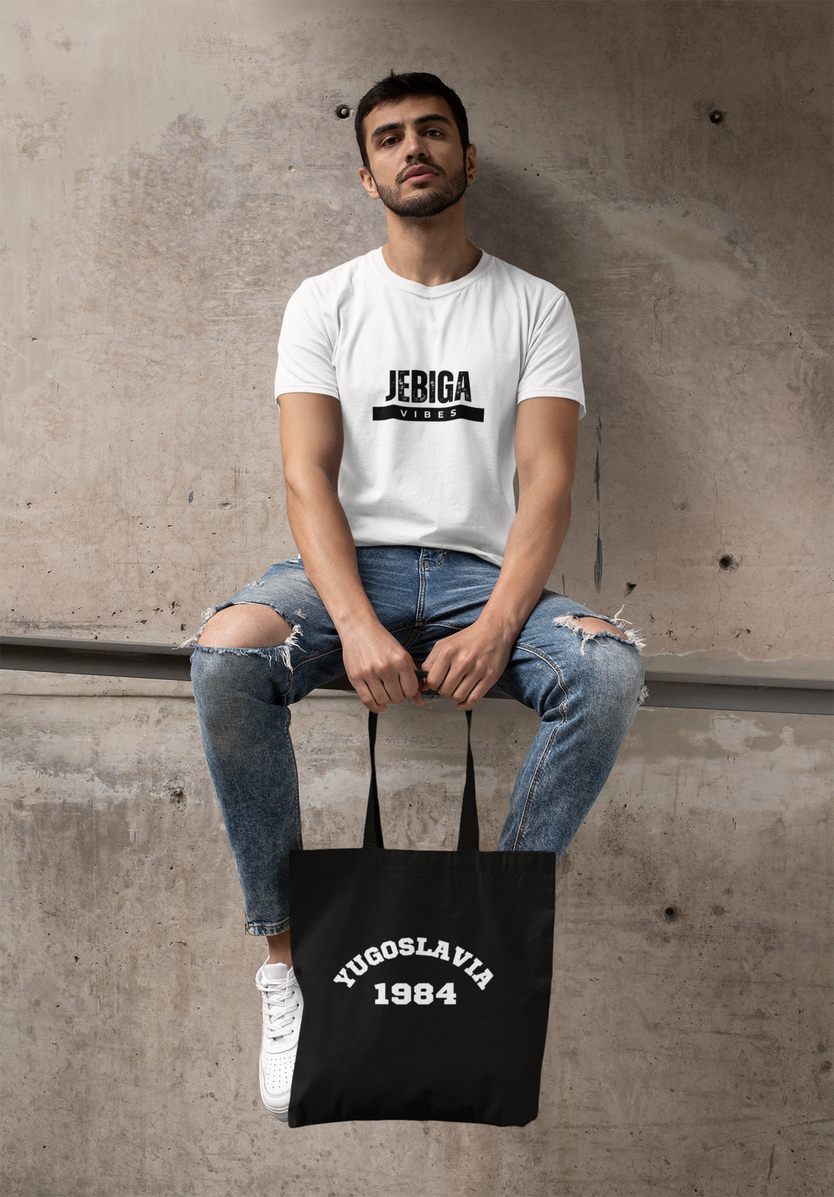 Jutebeutel „Yugoslavia 1984“ – Retro Balkan Bag mit Geschichte