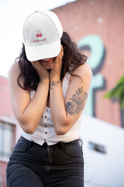 Unisex Dad Cap „Balkan Girl“ – Klassische Balkan Cap aus 100 % Chino-Baumwolle