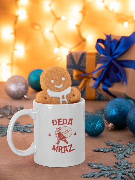 Weihnachts-Tasse "Deda Mraz Nosi Rakiju"