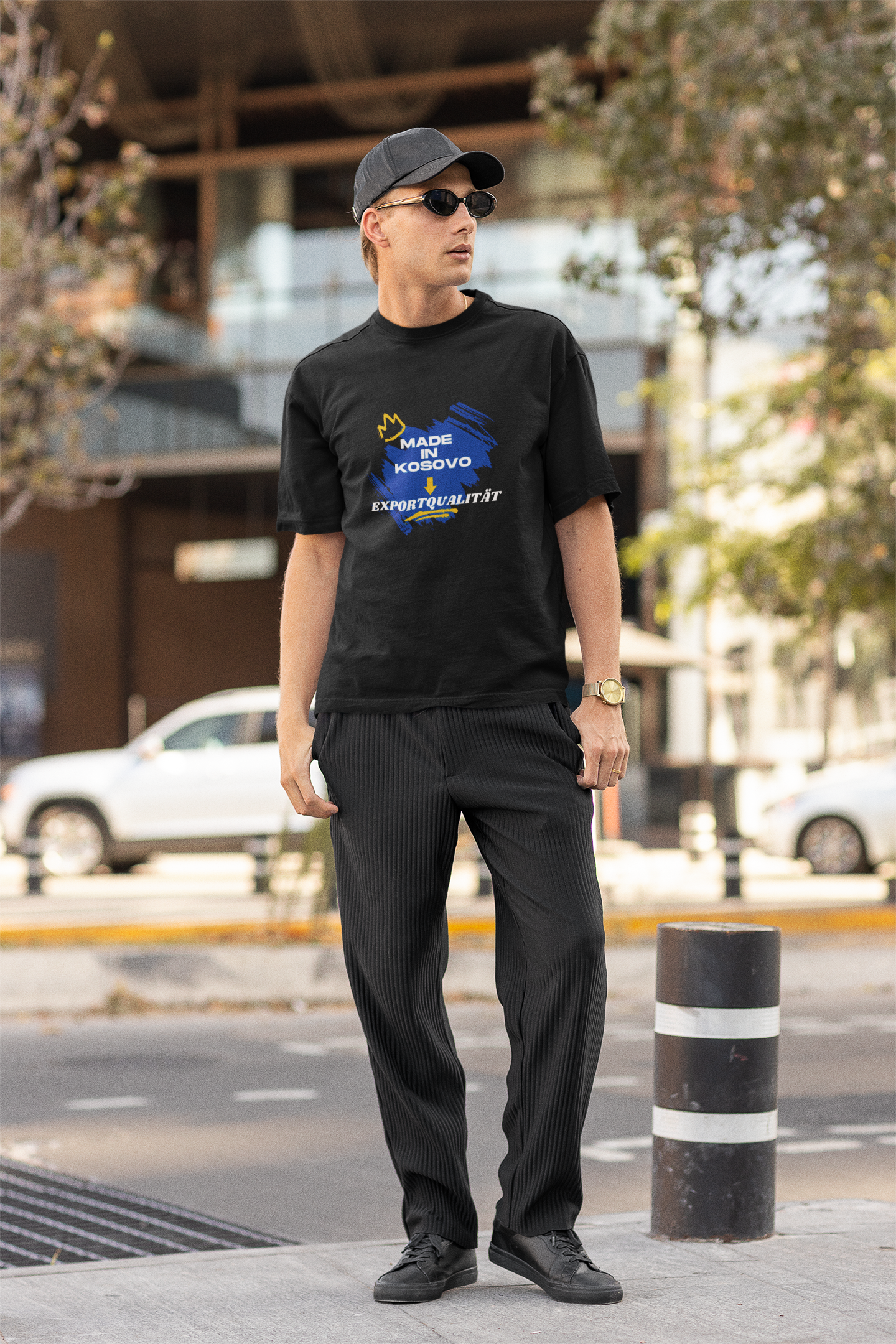 Made in Kosovo-Exportqualität -  Kosovo Shirt