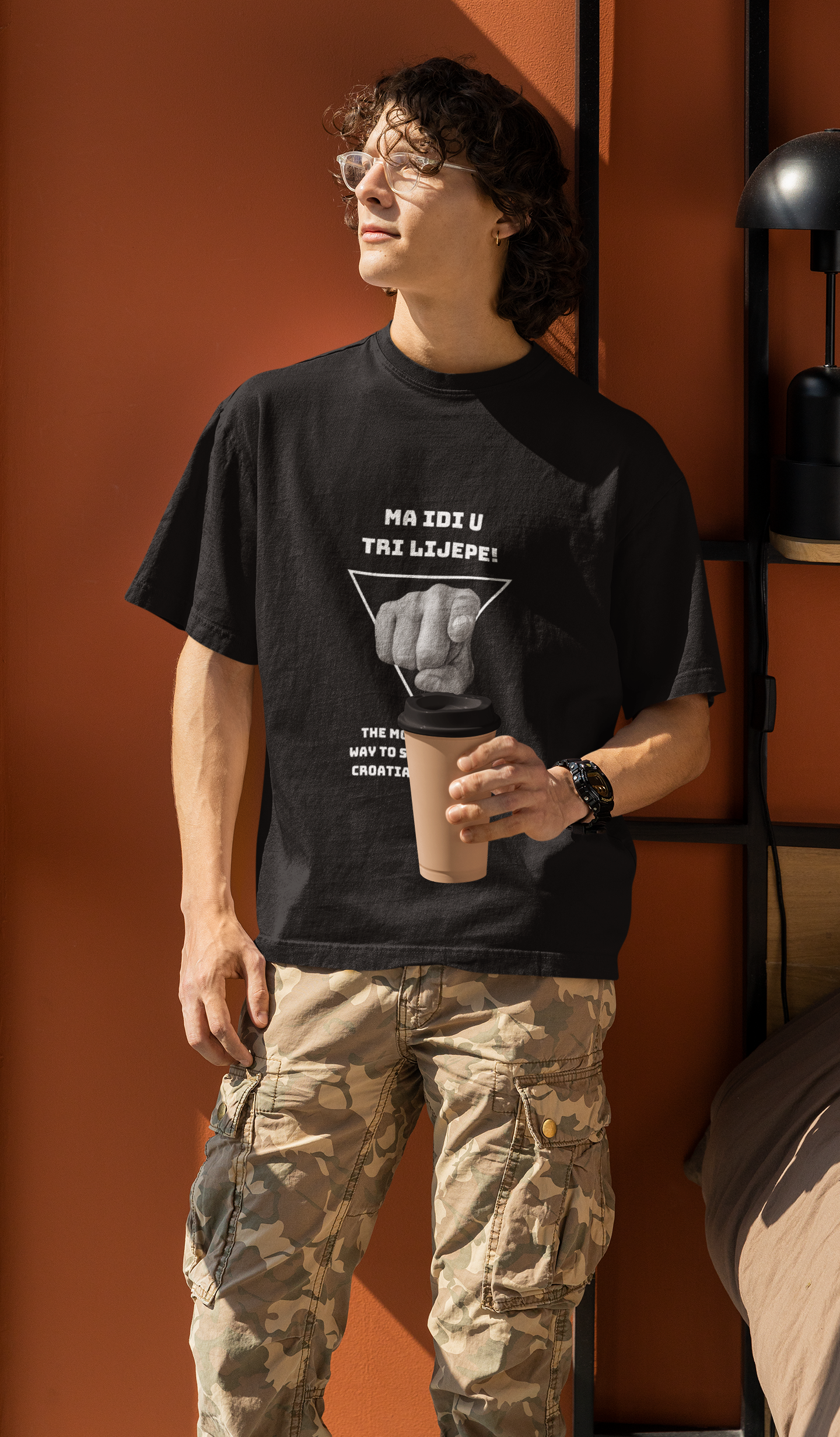 Ma idi u tri lijepe! - Oversize Kroatien Shirt