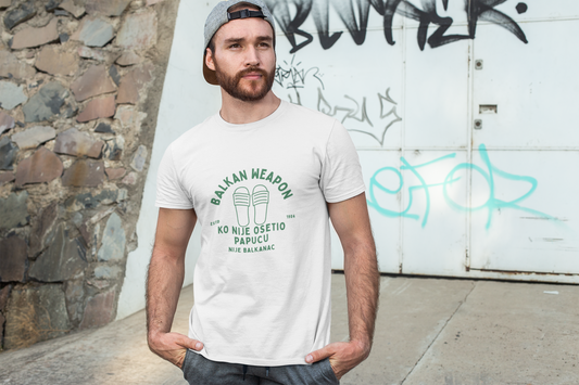 Ko nije osetio papuču, nije Balkanac –  Balkan Vibes Shirt