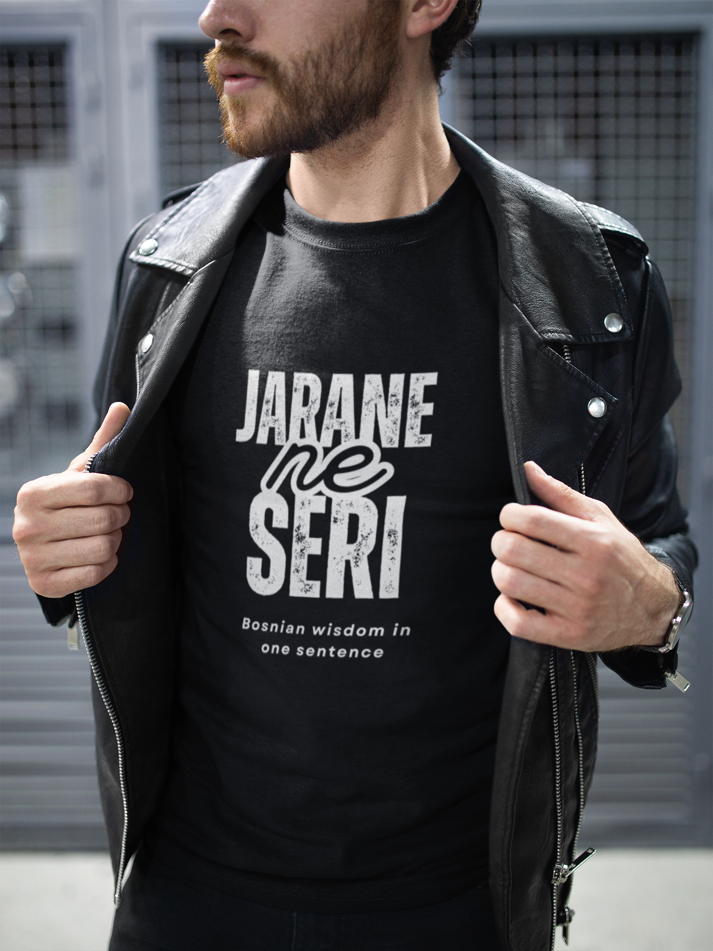 T-Shirt "Jarane, ne seri" Bosnien Edition 🇧🇦