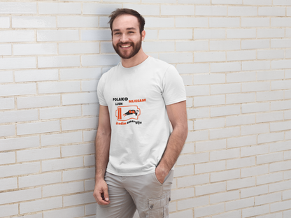 T-Shirt "Polako, nijesam lijen, štedim energiju" Montenegro Edition 🇲🇪